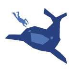 Youth skydiving at KYCK 2026 event, showcasing merchandise for the upcoming conference.